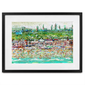 Scheveningen Framed Art Print Scheveningen Framed Art Print wall art product Studio Paint-Ing