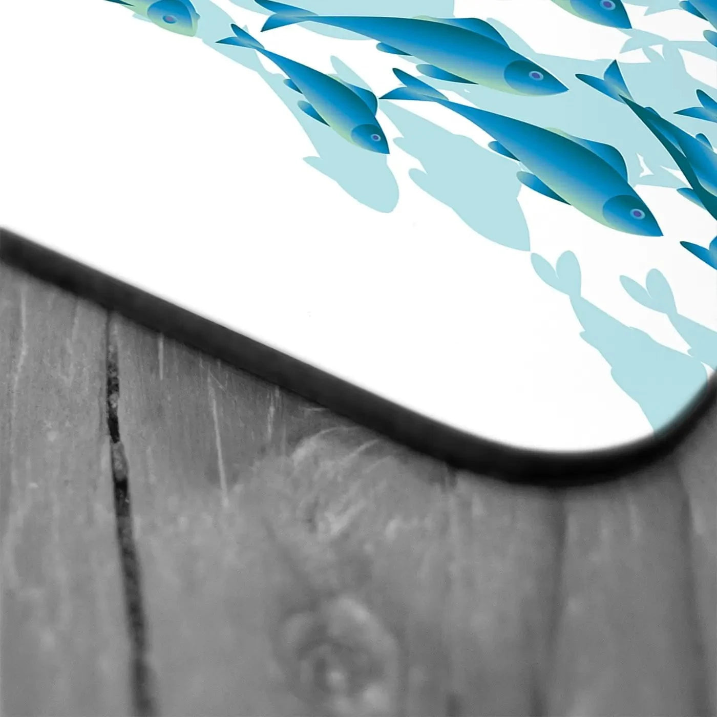 School Of Fish Coaster Set Rainbow Soul Tree Coaster Set | Rainbow Soul Tree Art Coasters wall art product Galyna_P / Shutterstock