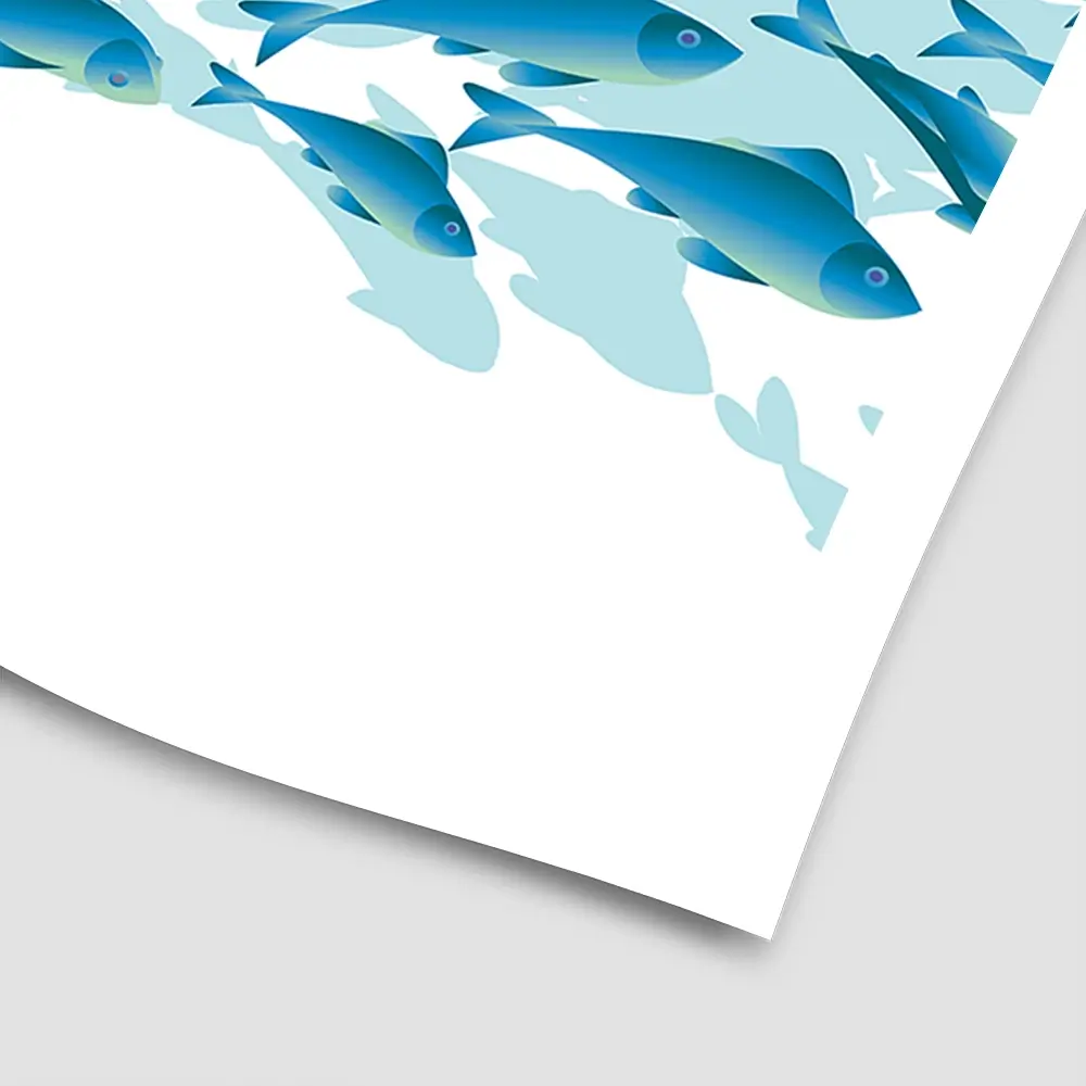 School Of Fish Square Art Print School Of Fish Square Art Print wall art product Galyna_P / Shutterstock