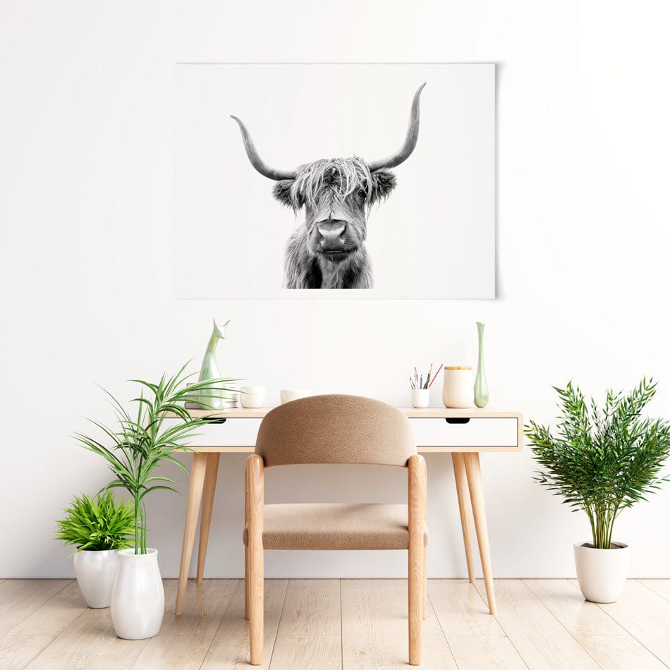 Scottish Highland Cattle Art Print Scottish Highland Cattle Art Print wall art product okufner / Shutterstock