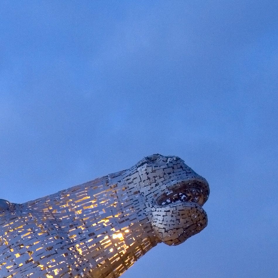 Scottish Kelpies At Night Art Print – Art Print Shop