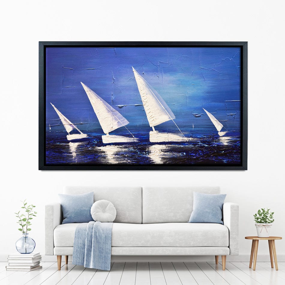 Sea Diamonds Canvas Print wall art product Osnat Tzadok