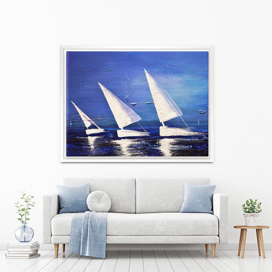 Sea Diamonds Canvas Print wall art product Osnat Tzadok