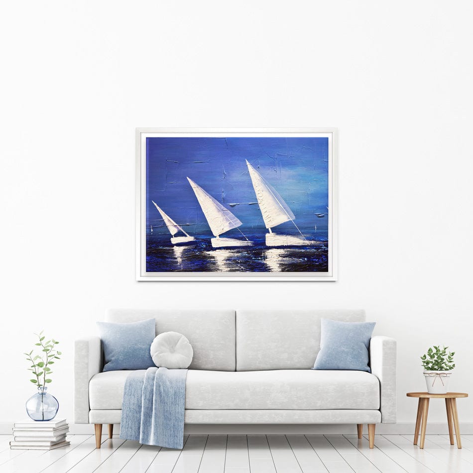 Sea Diamonds Canvas Print wall art product Osnat Tzadok