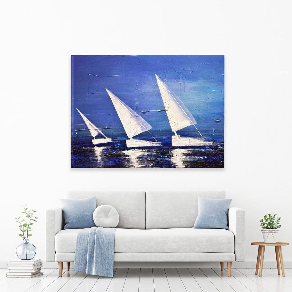 Sea Diamonds Canvas Print wall art product Osnat Tzadok