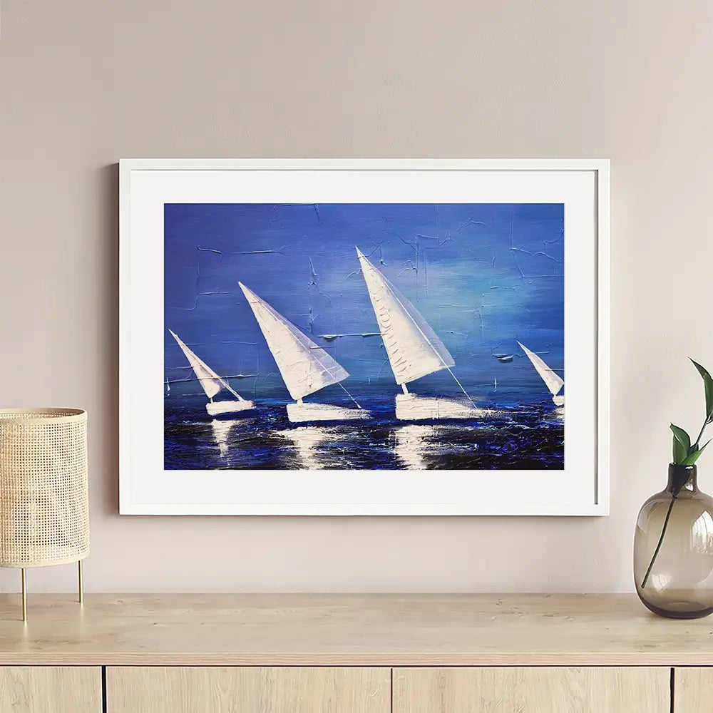 Sea Diamonds Framed Art Print Sea Diamonds Framed Art Print wall art product Osnat Tzadok