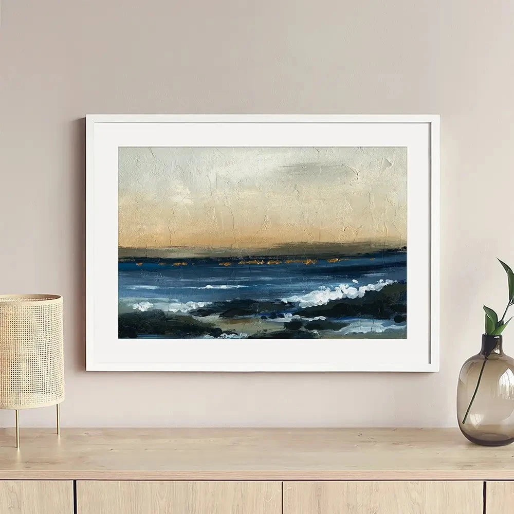 Sea Foam Framed Art Print Sea Foam Framed Art Print wall art product Svetlana Aleynikova