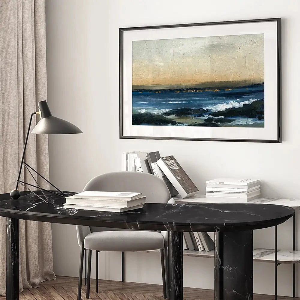 Sea Foam Framed Art Print Sea Foam Framed Art Print wall art product Svetlana Aleynikova