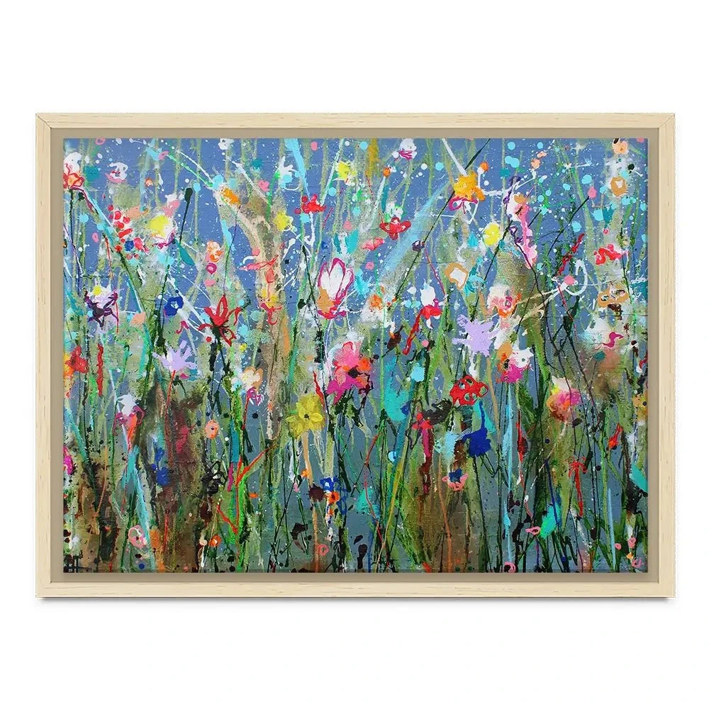 Sea Of Flowers Canvas Print Sea Of Flowers Canvas Print wall art product Studio Paint-Ing