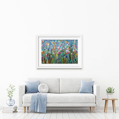 Sea Of Flowers Framed Art Print wall art product Studio Paint-Ing