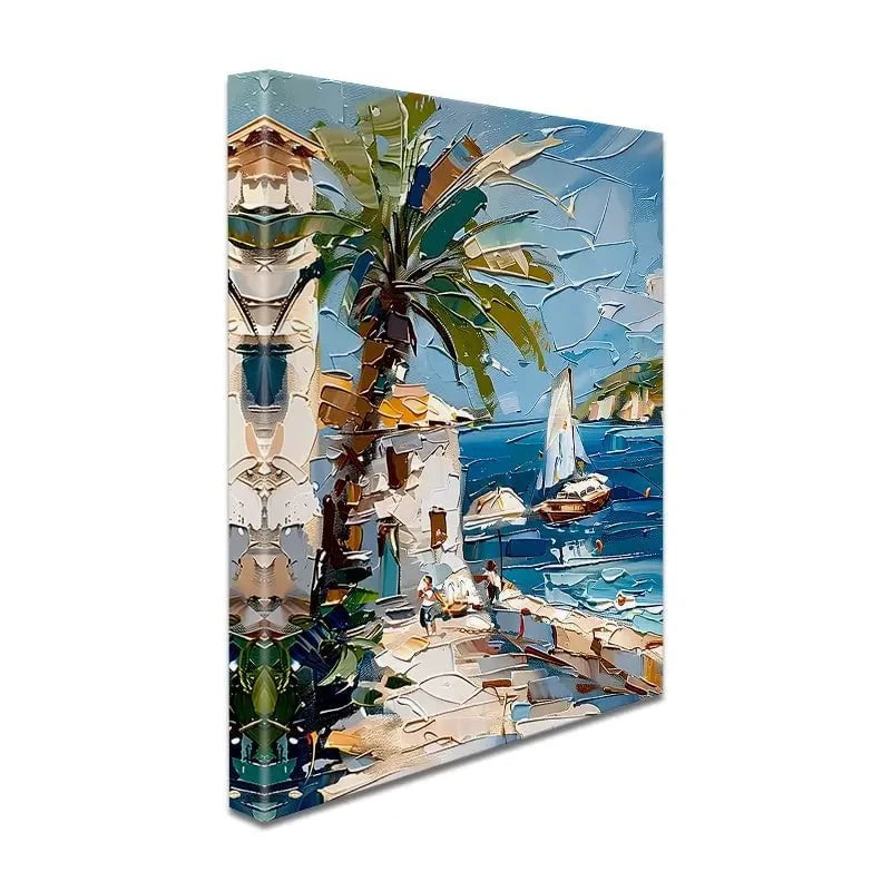 Seascape Beauty Canvas Print Seascape Beauty Canvas Print wall art product Elena Avanesova