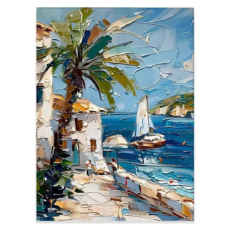 Seascape Beauty Canvas Print Seascape Beauty Canvas Print wall art product Elena Avanesova