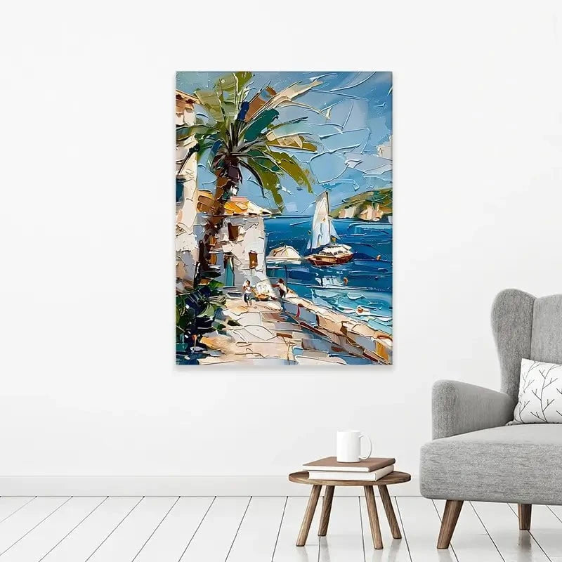 Seascape Beauty Canvas Print Seascape Beauty Canvas Print wall art product Elena Avanesova