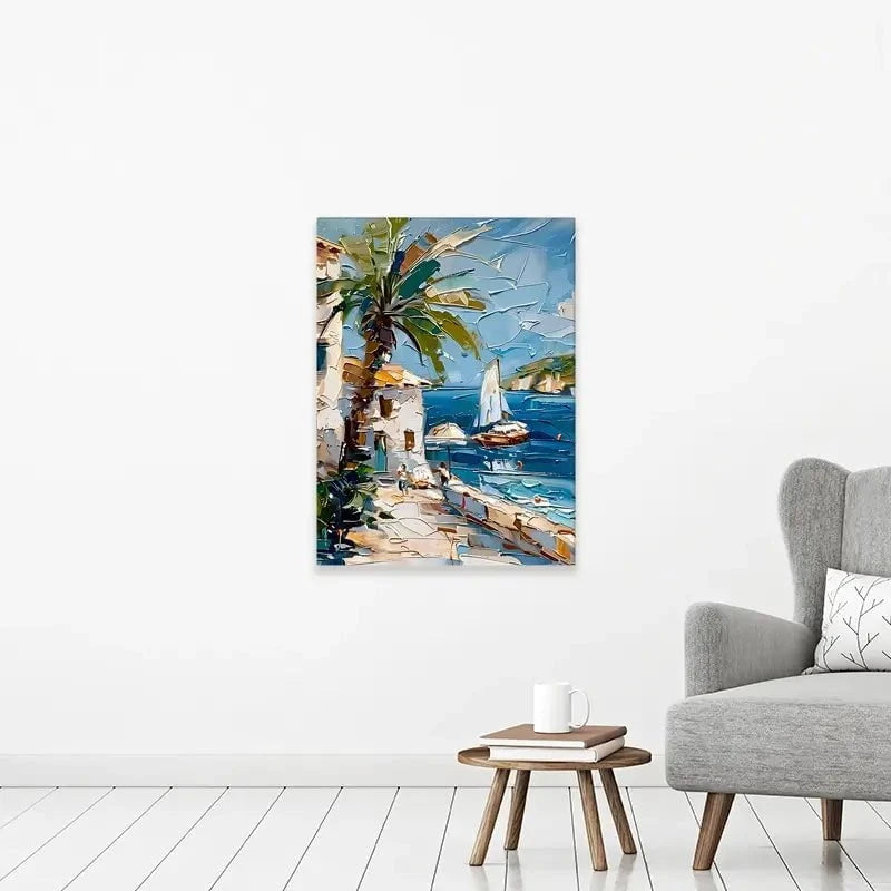 Seascape Beauty Canvas Print Seascape Beauty Canvas Print wall art product Elena Avanesova