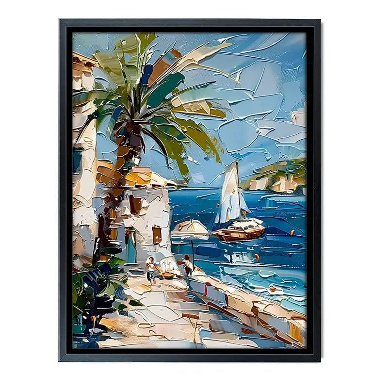 Seascape Beauty Canvas Print Seascape Beauty Canvas Print wall art product Elena Avanesova
