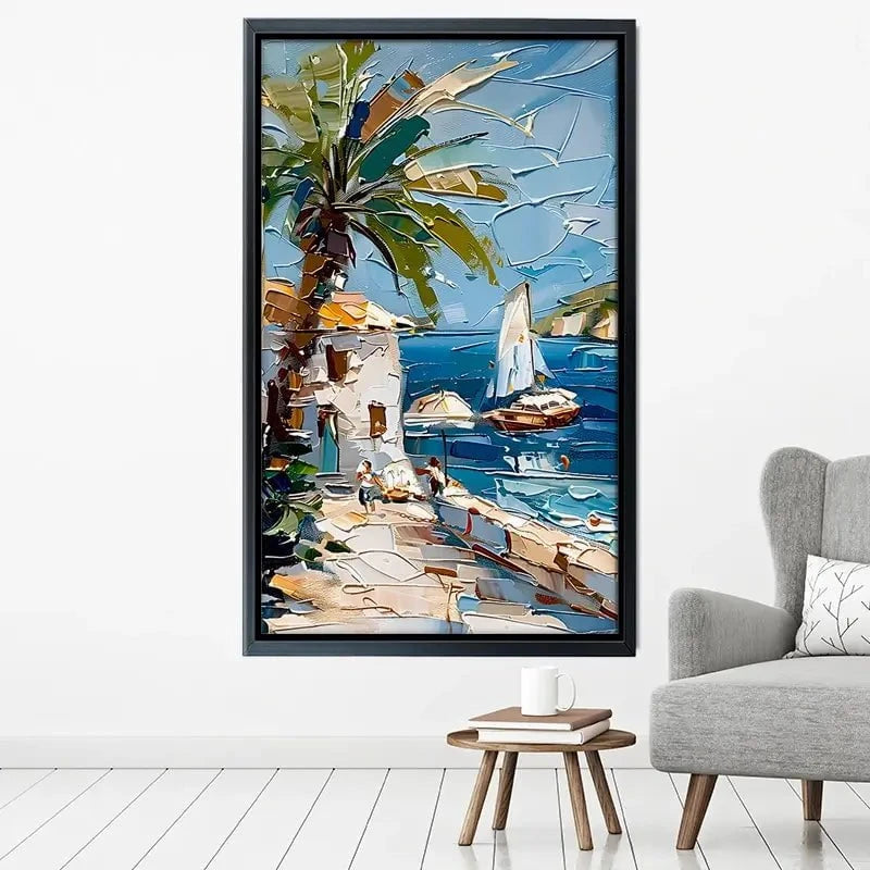 Seascape Beauty Canvas Print Seascape Beauty Canvas Print wall art product Elena Avanesova