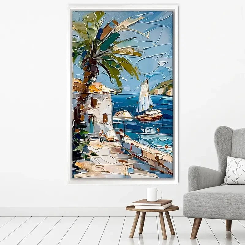 Seascape Beauty Canvas Print Seascape Beauty Canvas Print wall art product Elena Avanesova