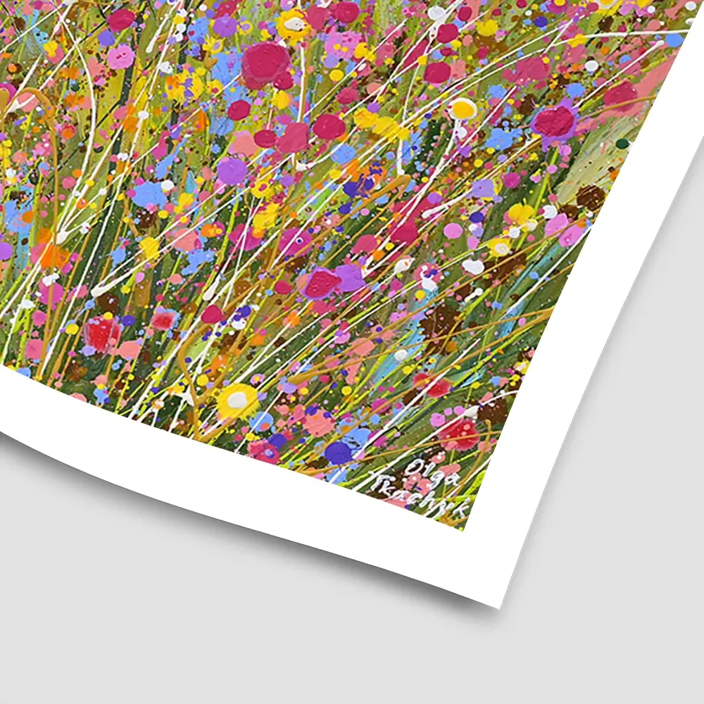 Seaside Bloom Square Art Print Seaside Bloom Square Art Print wall art product Olga Tkachyk