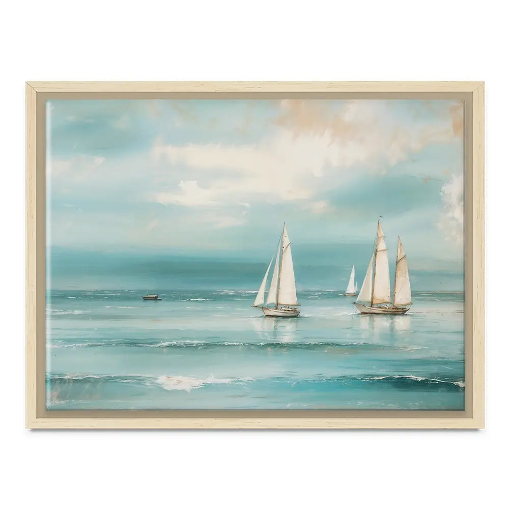 Seaside Story Canvas Print Seaside Story Canvas Print wall art product Treechild