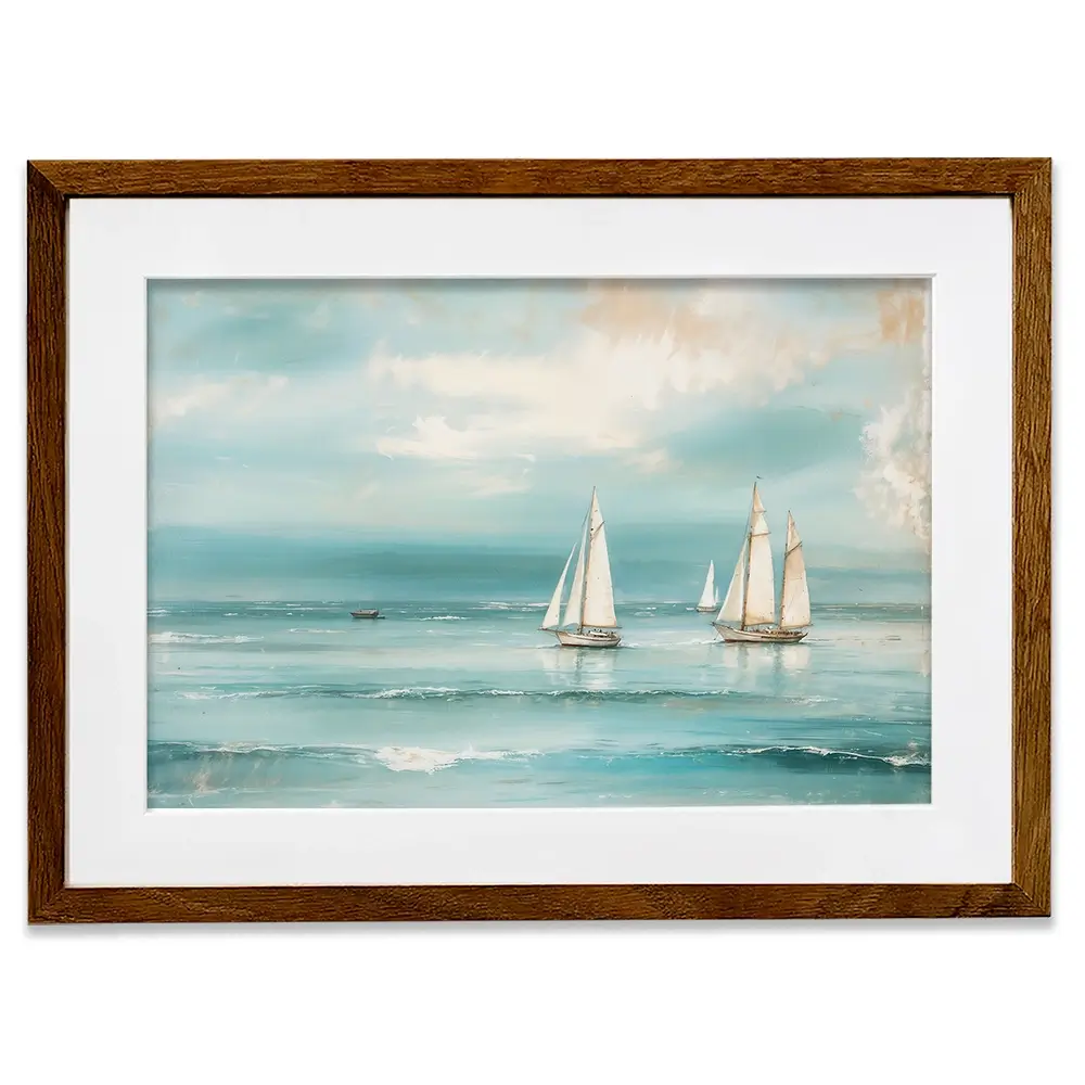 Seaside Story Framed Art Print Seaside Story Framed Art Print wall art product Treechild