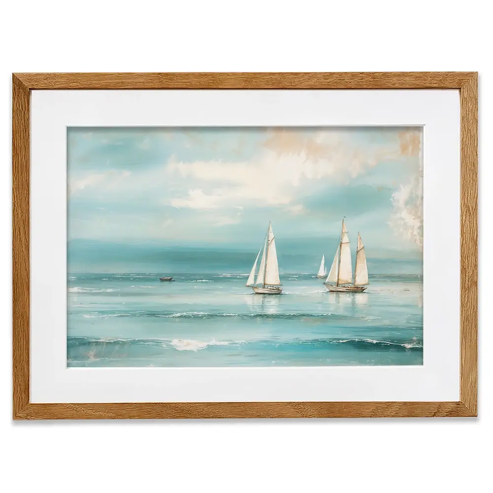 Seaside Story Framed Art Print Seaside Story Framed Art Print wall art product Treechild