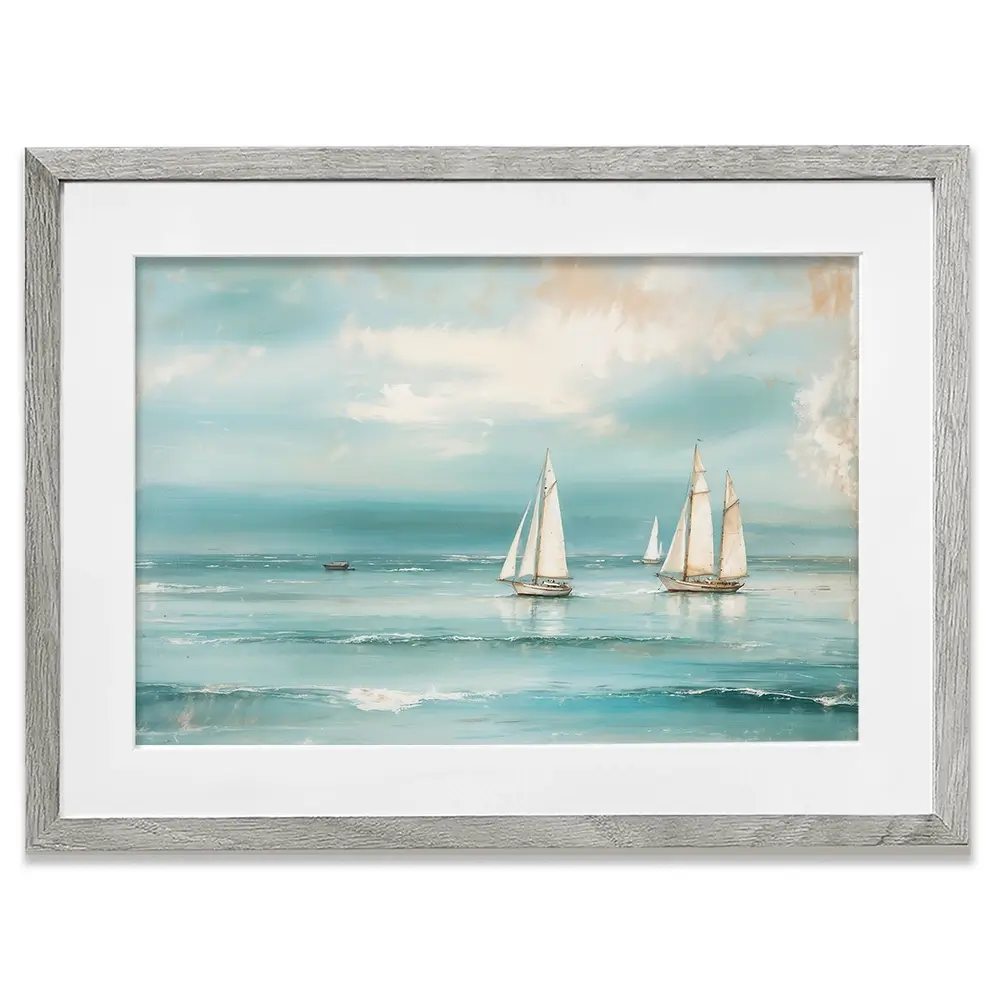 Seaside Story Framed Art Print Seaside Story Framed Art Print wall art product Treechild