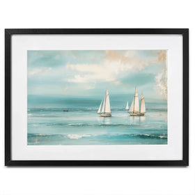 Seaside Story Framed Art Print Seaside Story Framed Art Print wall art product Treechild