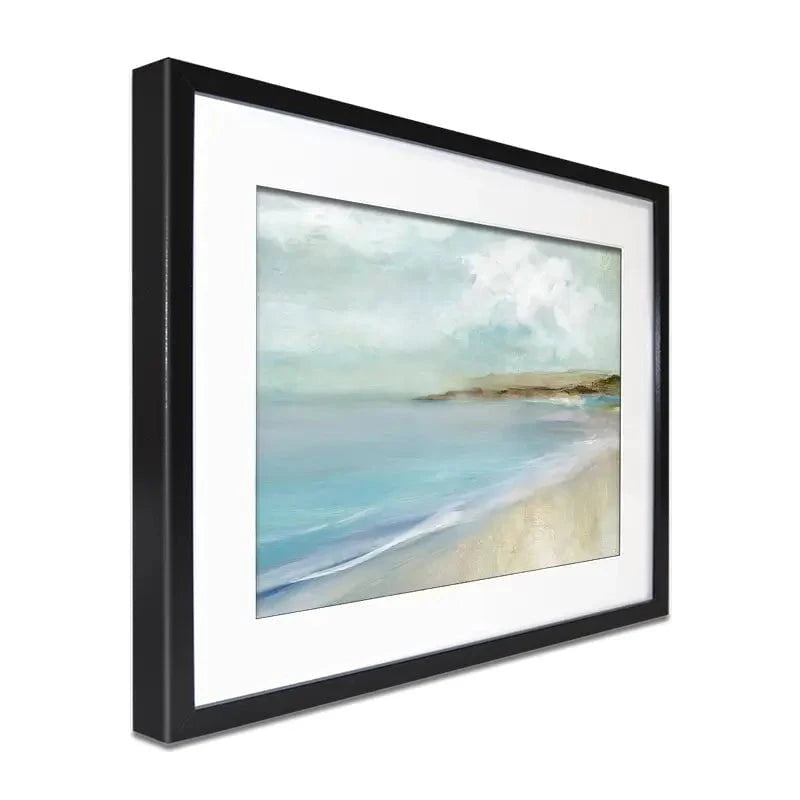 Secluded Beach Framed Art Print Secluded Beach Framed Art Print wall art product Carol Robinson