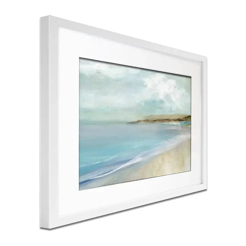 Secluded Beach Framed Art Print Secluded Beach Framed Art Print wall art product Carol Robinson