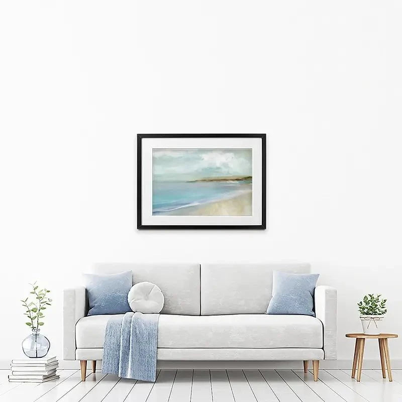 Secluded Beach Framed Art Print Secluded Beach Framed Art Print wall art product Carol Robinson