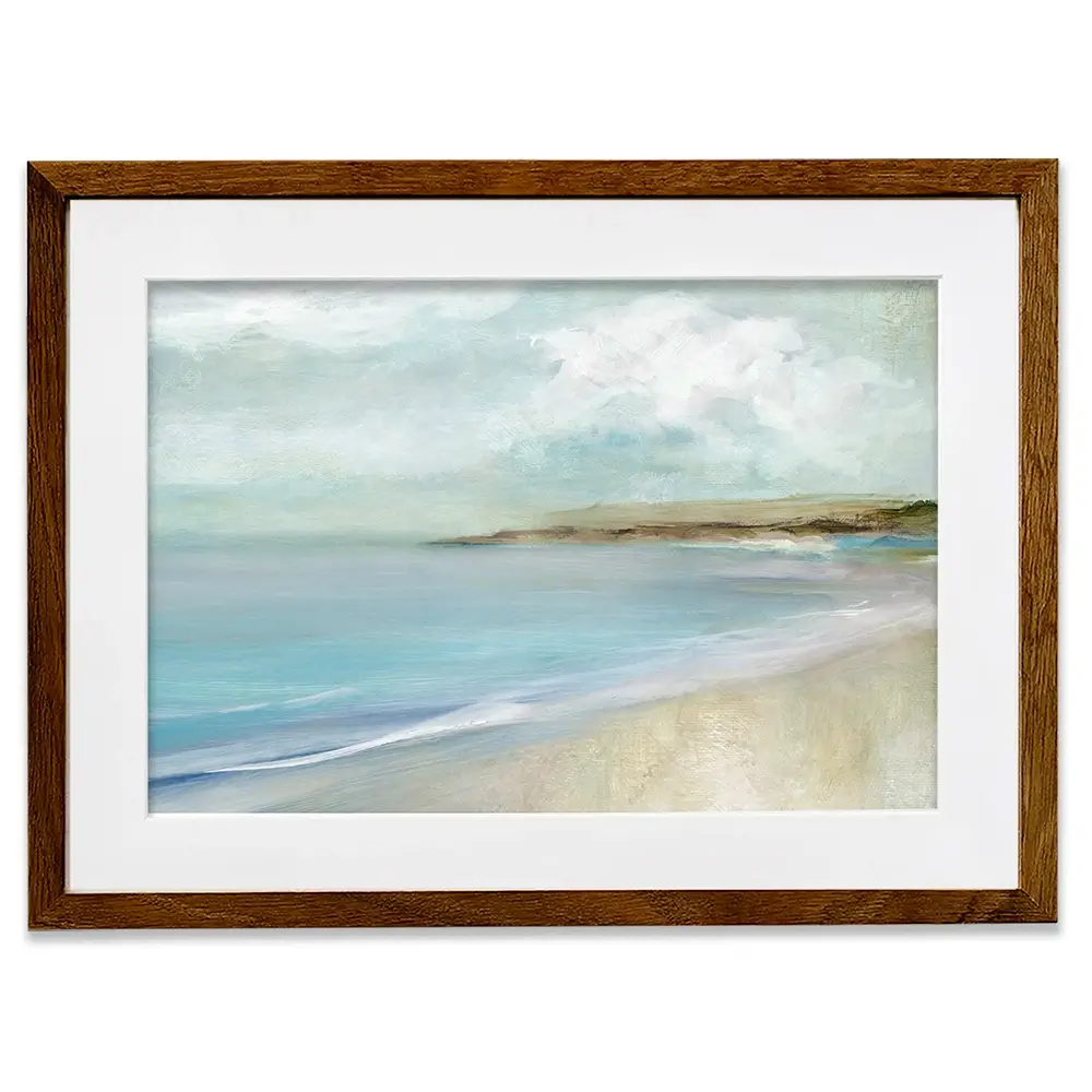 Secluded Beach Framed Art Print Secluded Beach Framed Art Print wall art product Carol Robinson