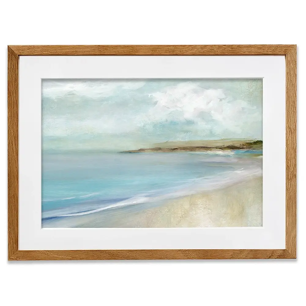 Secluded Beach Framed Art Print Secluded Beach Framed Art Print wall art product Carol Robinson