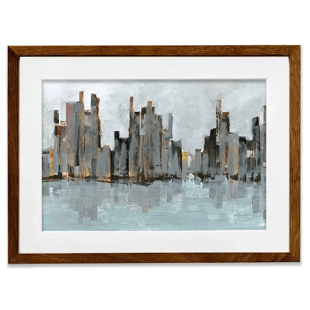 Second City Framed Art Print Second City Framed Art Print wall art product Jarman Fagalde