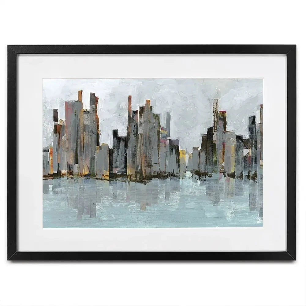 Second City Framed Art Print Second City Framed Art Print wall art product Jarman Fagalde
