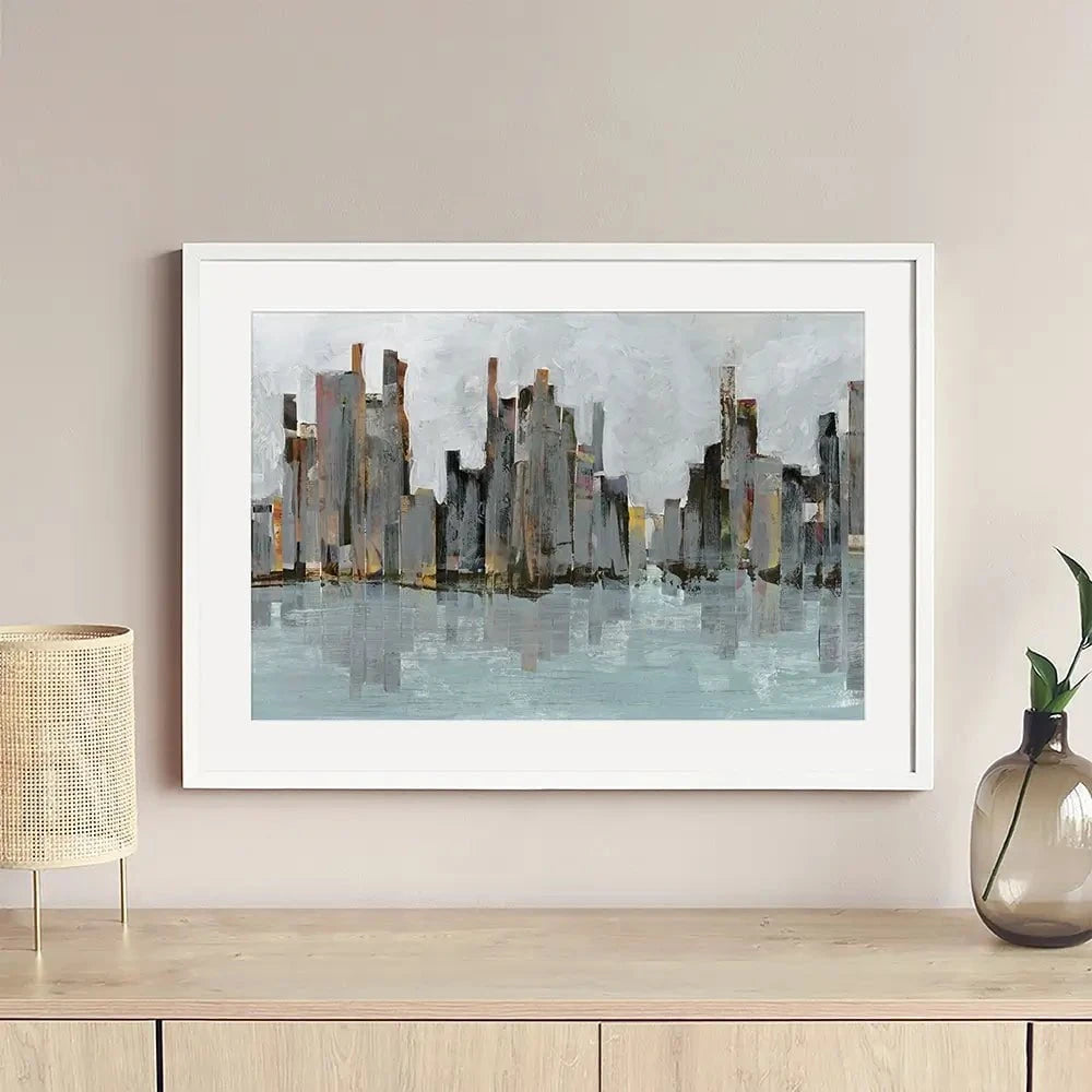 Second City Framed Art Print Second City Framed Art Print wall art product Jarman Fagalde
