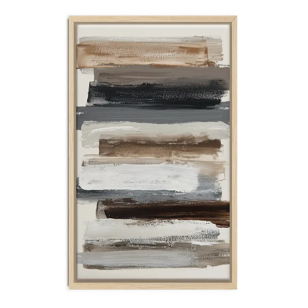 Sediment Lines Canvas Print Sediment Lines Canvas Print wall art product Svetlana Aleynikova