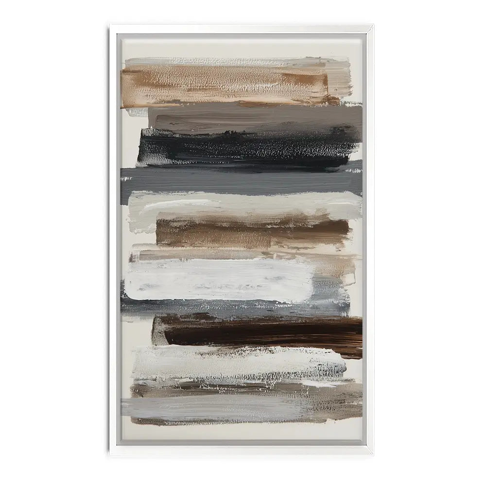 Sediment Lines Canvas Print Sediment Lines Canvas Print wall art product Svetlana Aleynikova