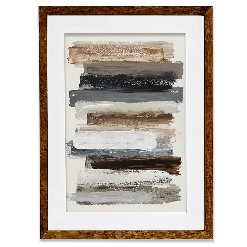 Sediment Lines Framed Art Print Sediment Lines Framed Art Print wall art product Svetlana Aleynikova