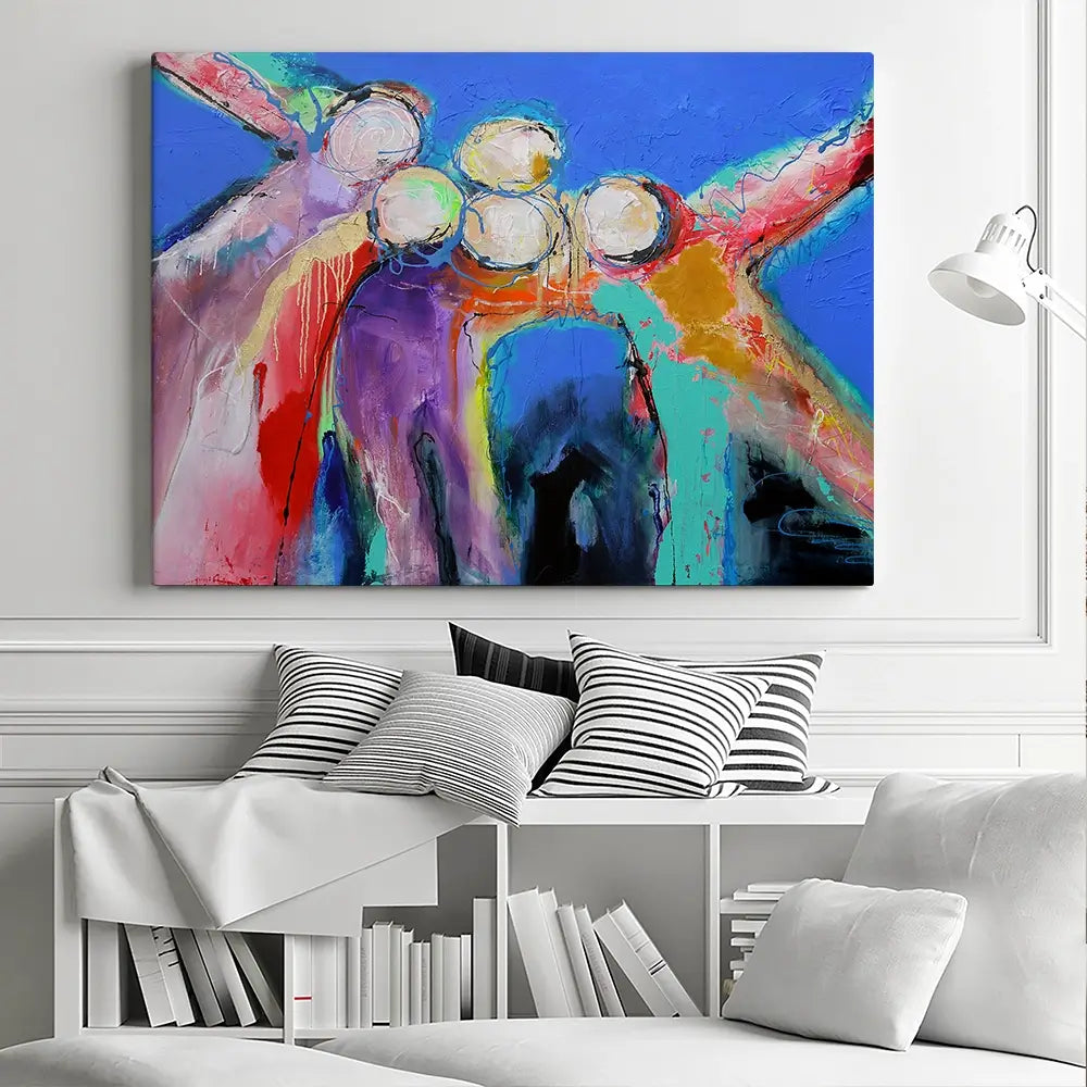 Selfie Canvas Print Selfie Canvas Print wall art product Studio Paint-Ing