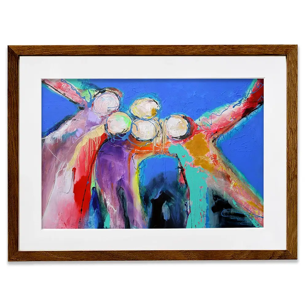 Selfie Framed Art Print Selfie Framed Art Print wall art product Studio Paint-Ing