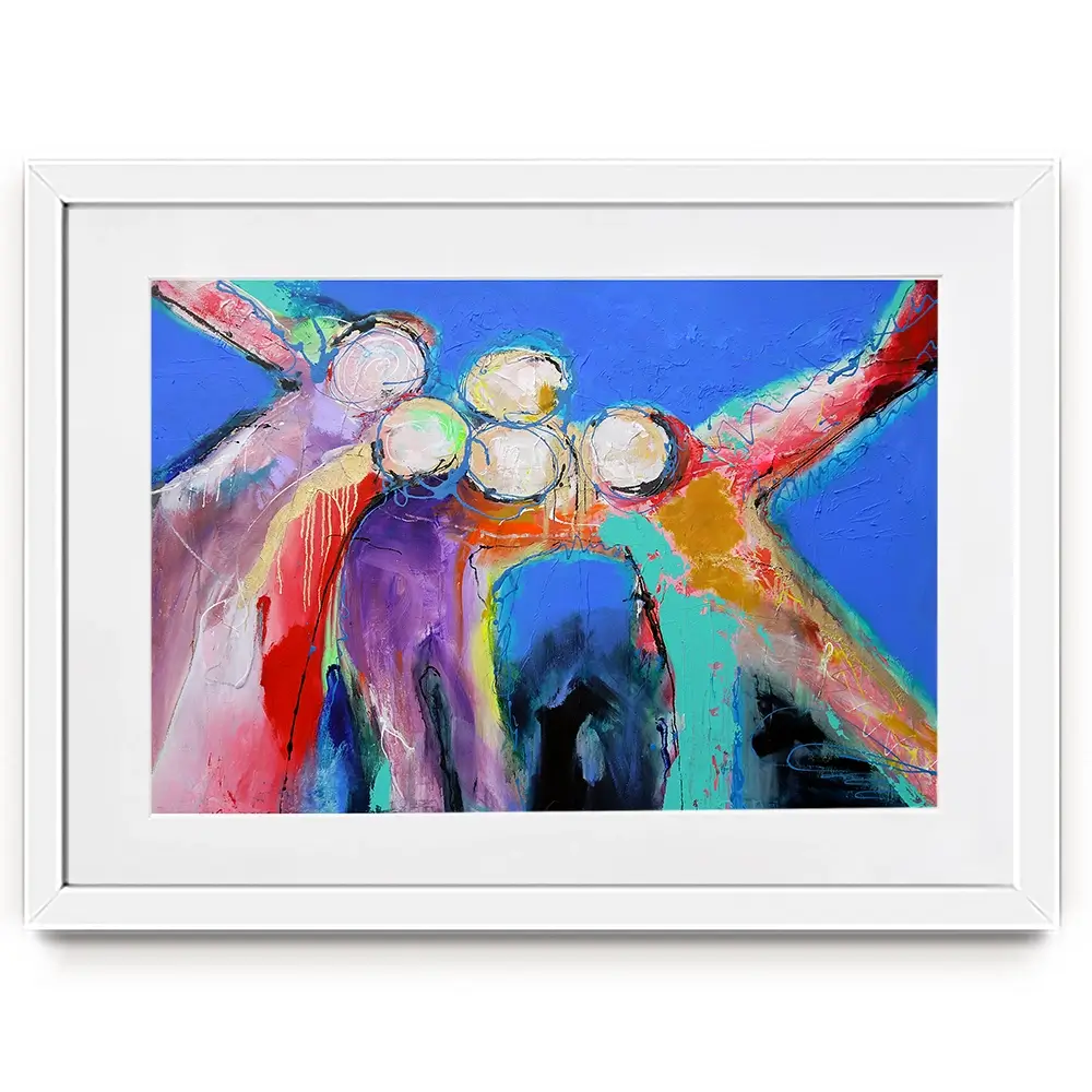 Selfie Framed Art Print Selfie Framed Art Print wall art product Studio Paint-Ing