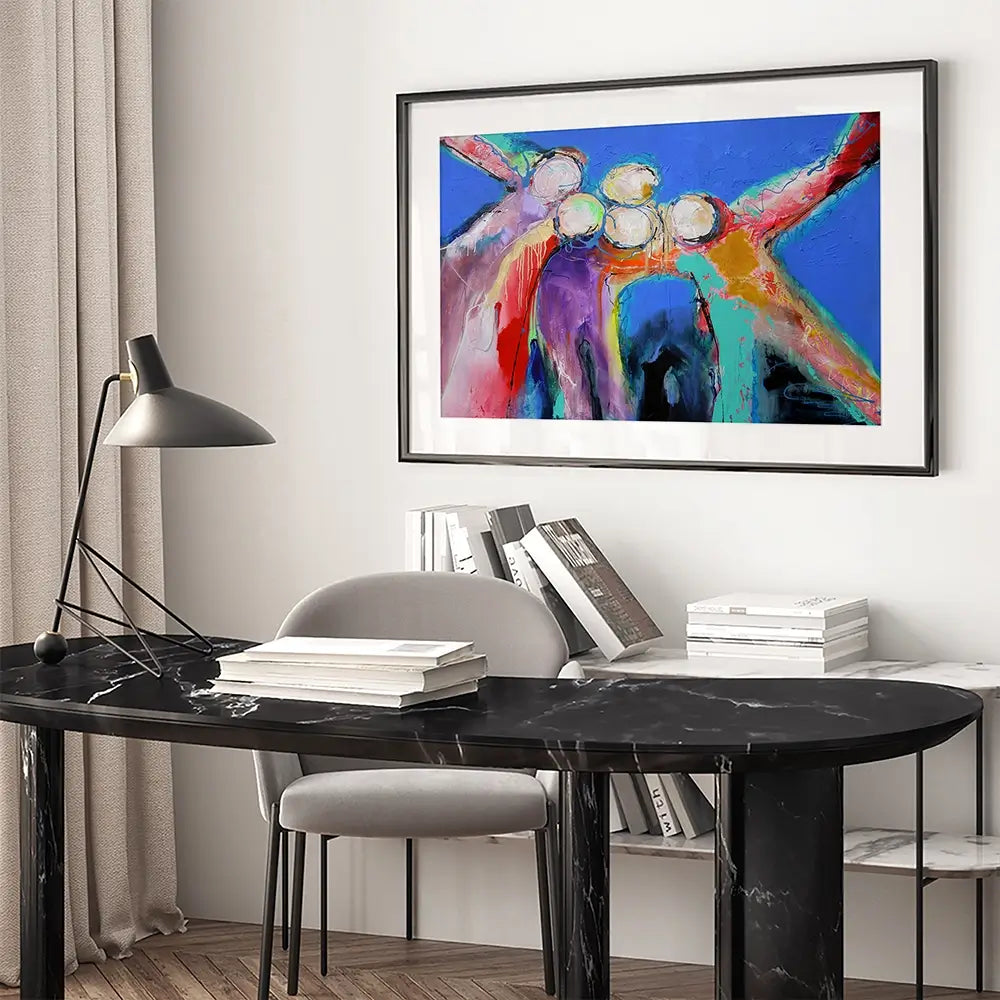 Selfie Framed Art Print Selfie Framed Art Print wall art product Studio Paint-Ing