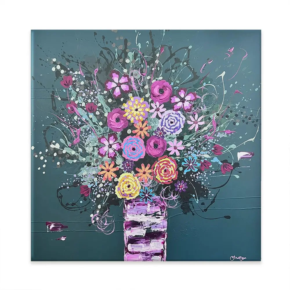 Serendipity Square Canvas Print Serendipity Square Canvas Print wall art product Jo Mulligan