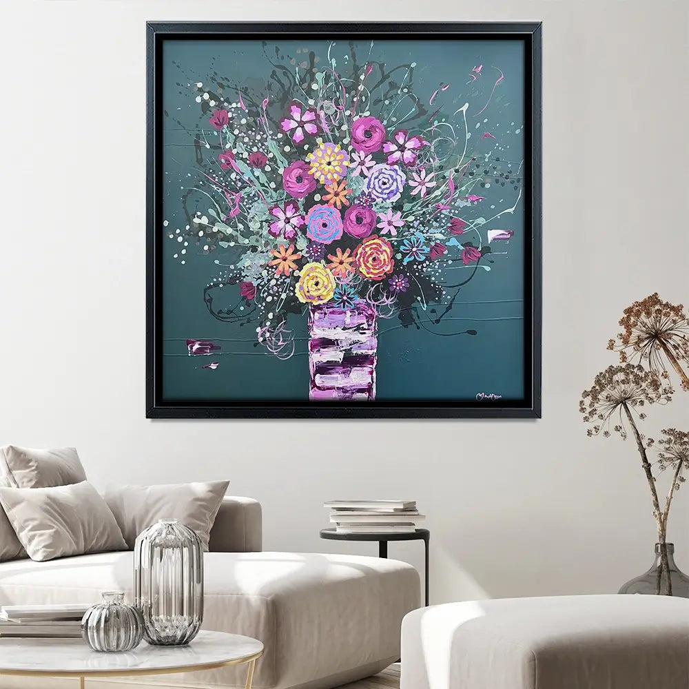 Serendipity Square Canvas Print Serendipity Square Canvas Print wall art product Jo Mulligan