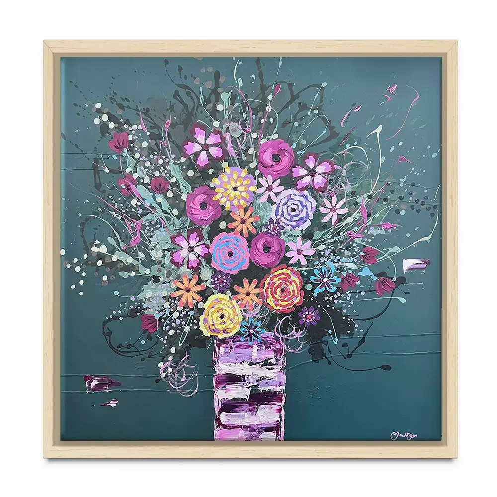 Serendipity Square Canvas Print Serendipity Square Canvas Print wall art product Jo Mulligan