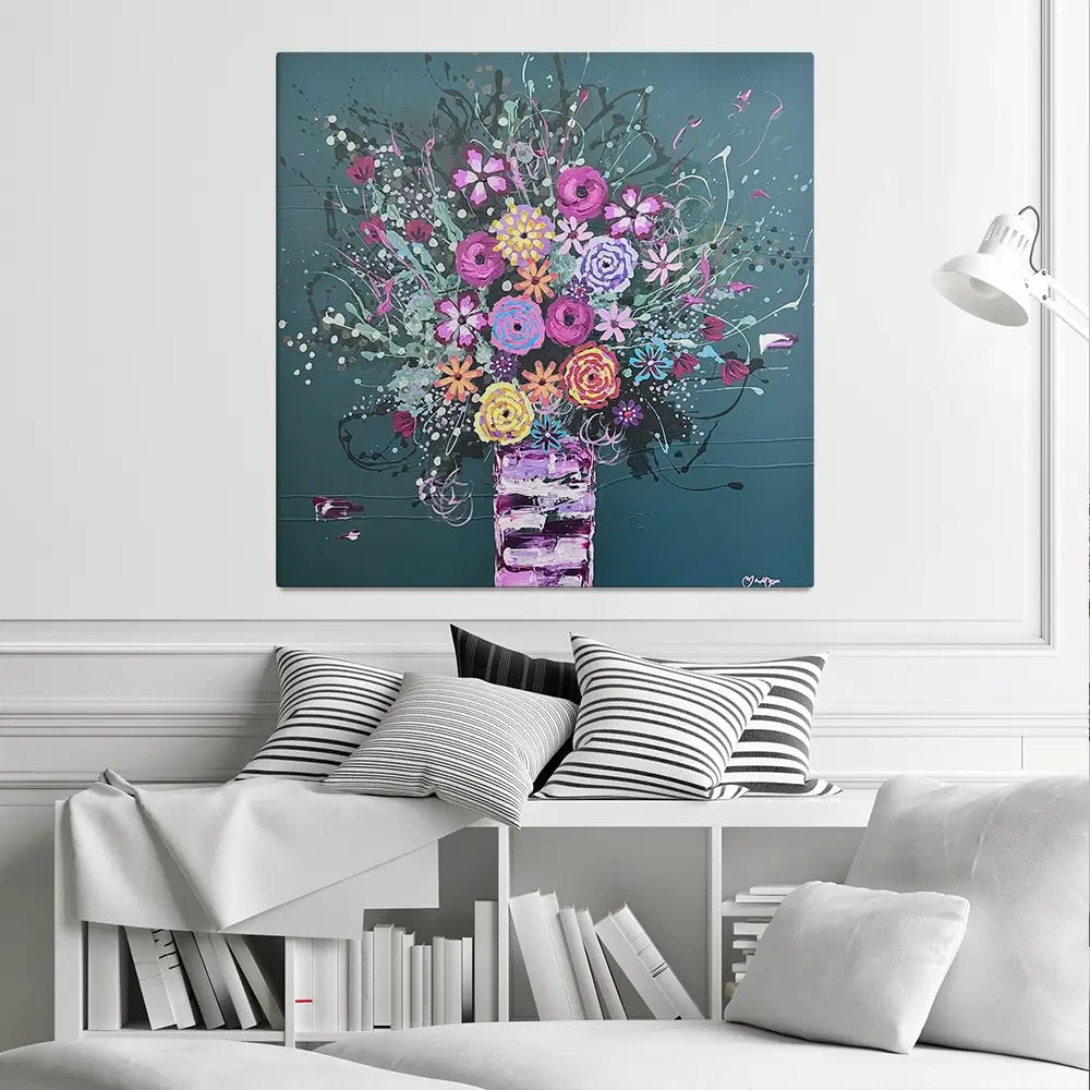 Serendipity Square Canvas Print Serendipity Square Canvas Print wall art product Jo Mulligan