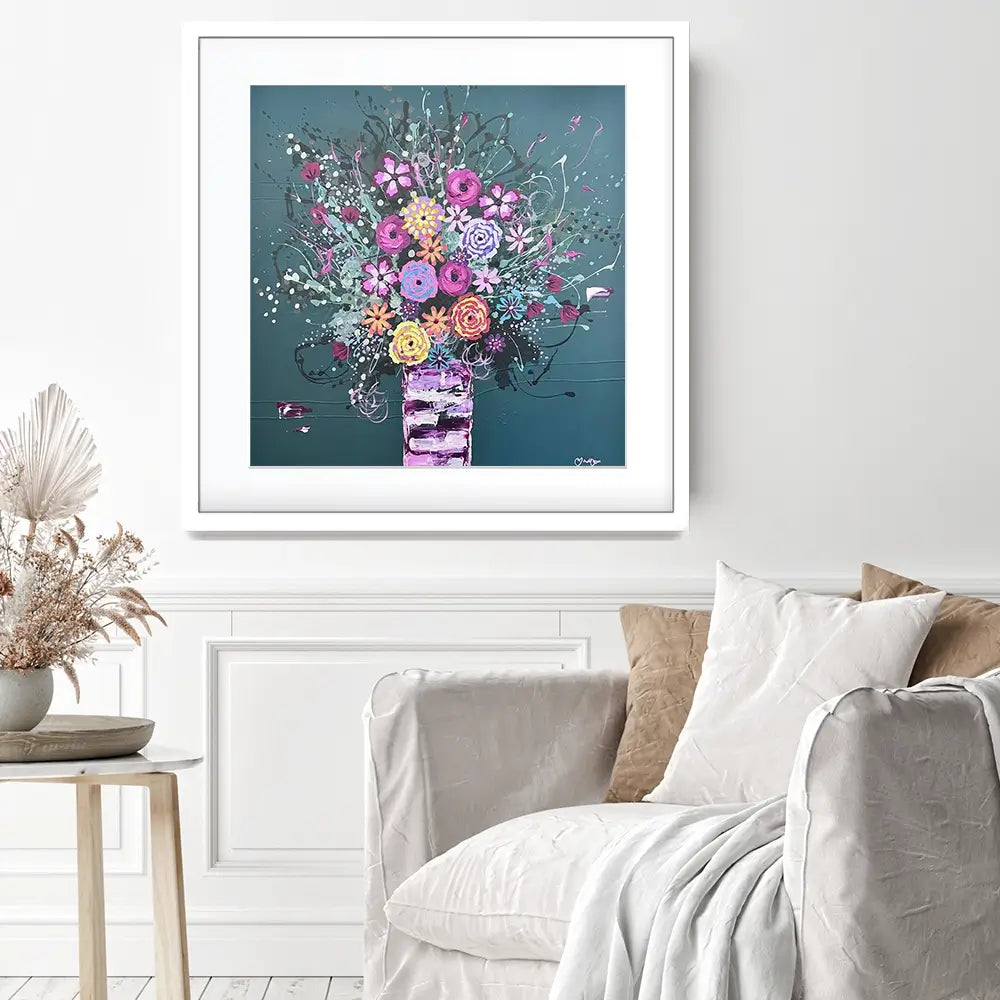 Serendipity Square Framed Art Print Serendipity Square Framed Art Print wall art product Jo Mulligan