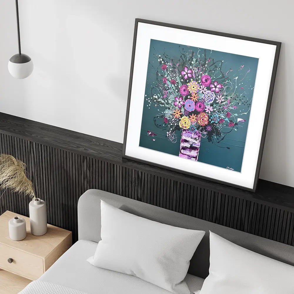 Serendipity Square Framed Art Print Serendipity Square Framed Art Print wall art product Jo Mulligan