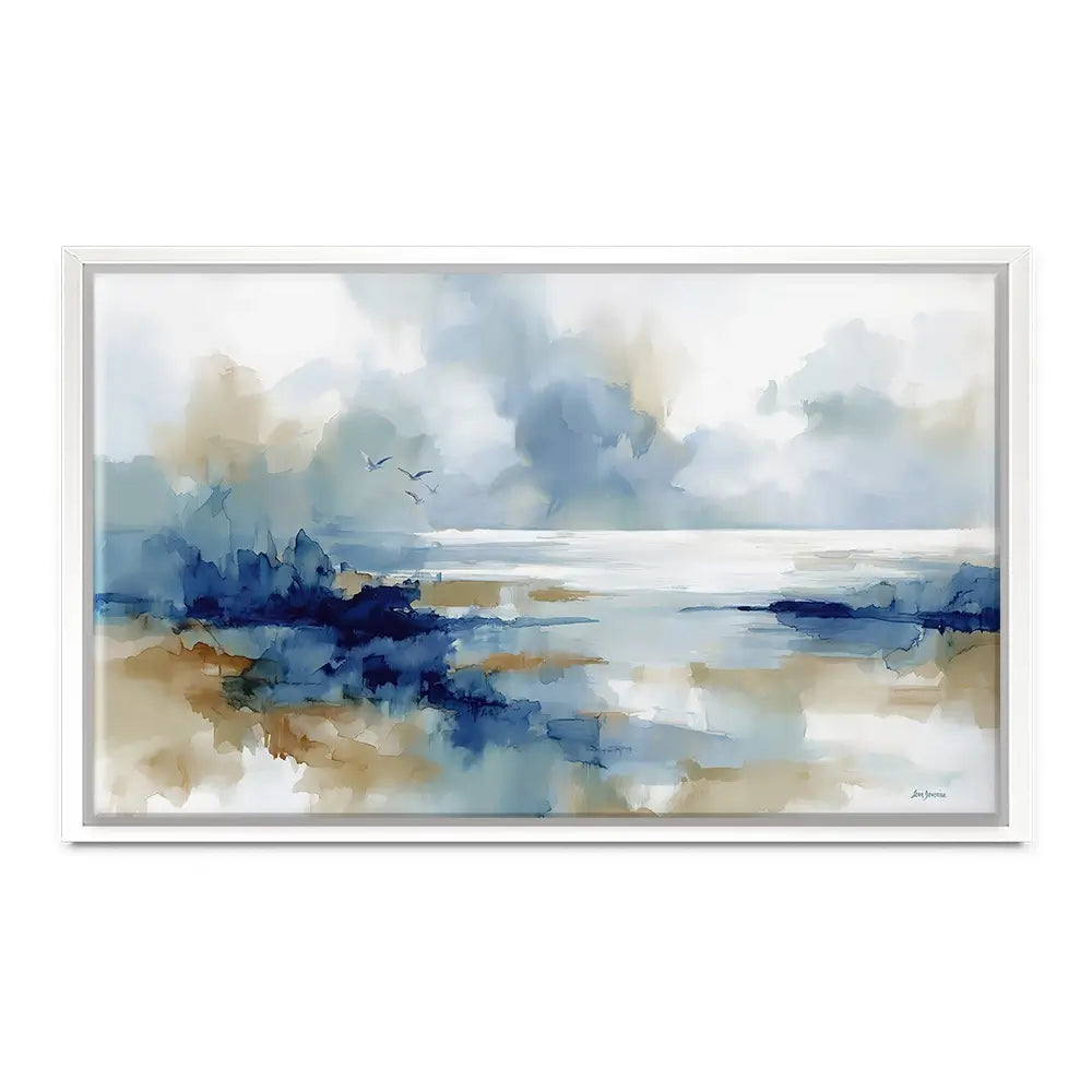 Serene Coastal View Oversized Canvas Print Serene Coastal View Oversized Canvas Print wall art product Leon Devenice