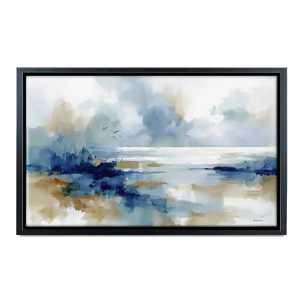 Serene Coastal View Oversized Canvas Print Serene Coastal View Oversized Canvas Print wall art product Leon Devenice